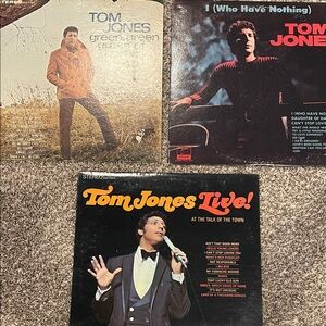Tom Jones Vinyl Record Collection
